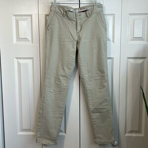 Eddie Bauer - Flannel Lined Pants - Boyfriend Relaxed - Legendwash Stretch